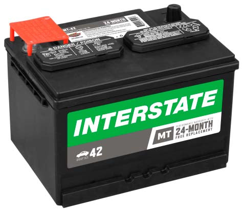 Batería Interstate MT-42-IN / 18 MESES DE GARANTIA AL 100% (foto de referencia el producto puede presentar variaciones en el color y etiquetado)