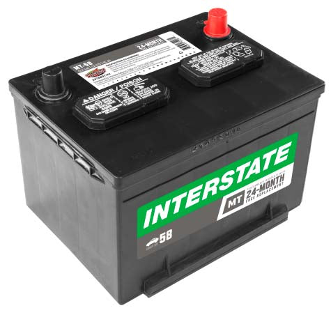 Batería Interstate MT-58-IN / 18 MESES DE GARANTIA AL 100% (foto de referencia el producto puede presentar variaciones en el color y etiquetado)