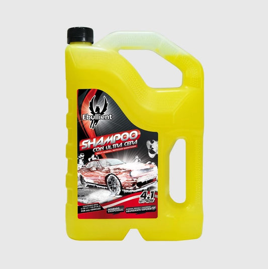 EBULLIENT, SHAMPOO CON ULTRA CERA 1 GALON