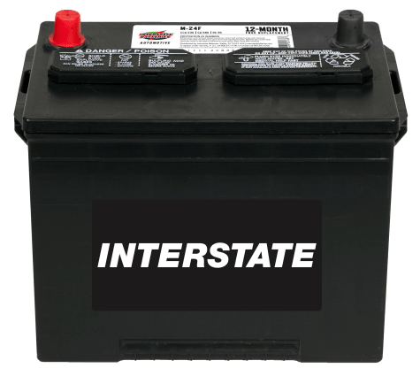 Batería Interstate PF-24F-IN / 12 MESES DE GARANTIA AL 100% (foto de referencia el producto puede presentar variaciones en el color y etiquetado)