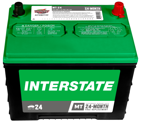 Batería Interstate MT-24-IN / 18 MESES DE GARANTIA AL 100% (foto de referencia el producto puede presentar variaciones en el color y etiquetado)