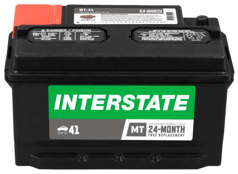 Batería Interstate MT-41-IN / 18 MESES DE GARANTIA AL 100% (foto de referencia el producto puede presentar variaciones en el color y etiquetado)
