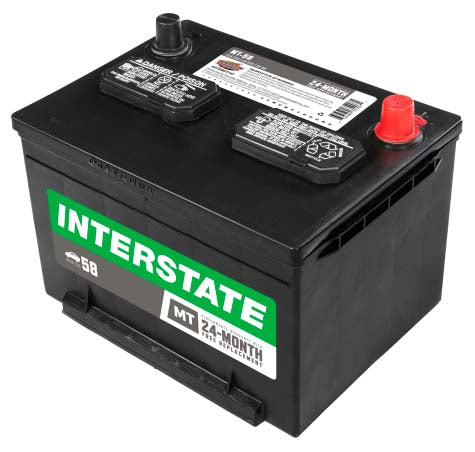 Batería Interstate MT-58-IN / 18 MESES DE GARANTIA AL 100% (foto de referencia el producto puede presentar variaciones en el color y etiquetado)