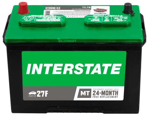 Batería Interstate MT-27F-IN / 18 MESES DE GARANTIA AL 100% (foto de referencia el producto puede presentar variaciones en el color y etiquetado)