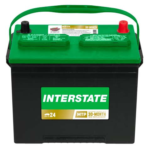 Batería Interstate MTP-24-IN / 18 MESES DE GARANTIA AL 100% (foto de referencia el producto puede presentar variaciones en el color y etiquetado)