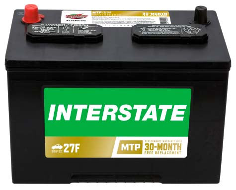 Batería Interstate MTP-27F-IN / 18 MESES DE GARANTIA AL 100% (foto de referencia el producto puede presentar variaciones en el color y etiquetado)