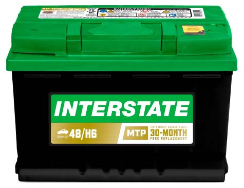 Batería Interstate MTP-48/H6-IN / 18 MESES DE GARANTIA AL 100% (foto de referencia el producto puede presentar variaciones en el color y etiquetado)