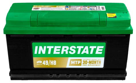 Batería Interstate MTP-49/H8-IN / 18 MESES DE GARANTIA AL 100% (foto de referencia el producto puede presentar variaciones en el color y etiquetado)