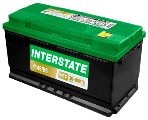 Batería Interstate MTP-49/H8-IN / 18 MESES DE GARANTIA AL 100% (foto de referencia el producto puede presentar variaciones en el color y etiquetado)