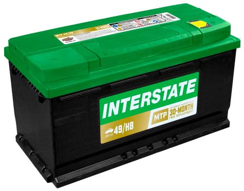 Batería Interstate MTP-49/H8-IN / 18 MESES DE GARANTIA AL 100% (foto de referencia el producto puede presentar variaciones en el color y etiquetado)