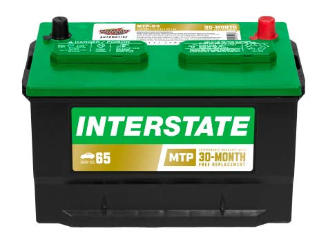 Batería Interstate MTP-65 / 18 MESES DE GARANTIA AL 100% (foto de referencia el producto puede presentar variaciones en el color y etiquetado)