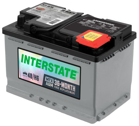 Batería Interstate AGM MTX-48/H6-IN / 24 MESES DE GARANTIA AL 100% (foto de referencia el producto puede presentar variaciones en el color y etiquetado)