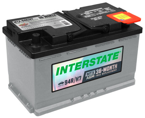 Batería Interstate AGM MTX-94R/H7-IN / 24 MESES DE GARANTIA AL 100% (foto de referencia el producto puede presentar variaciones en el color y etiquetado)