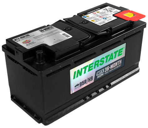 Batería Interstate AGM MTX-95R/H9-IN / 24 MESES DE GARANTIA AL 100% (foto de referencia el producto puede presentar variaciones en el color y etiquetado)