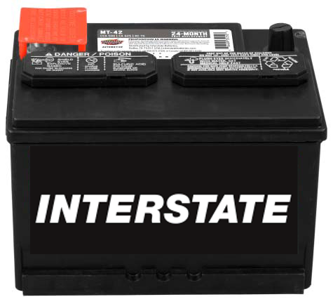 Batería Interstate PF-42-5-IN / 12 MESES DE GARANTIA AL 100%  (foto de referencia el producto puede presentar variaciones en el color y etiquetado)