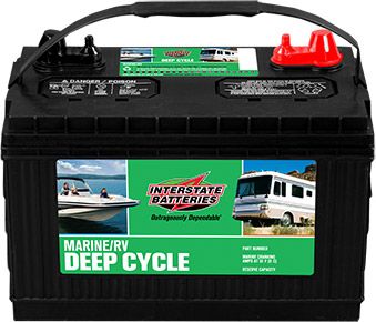 Batería Interstate Marina SRM-31-IN / 12 MESES DE GARANTIA AL 100% (foto de referencia el producto puede presentar variaciones en el color y etiquetado)